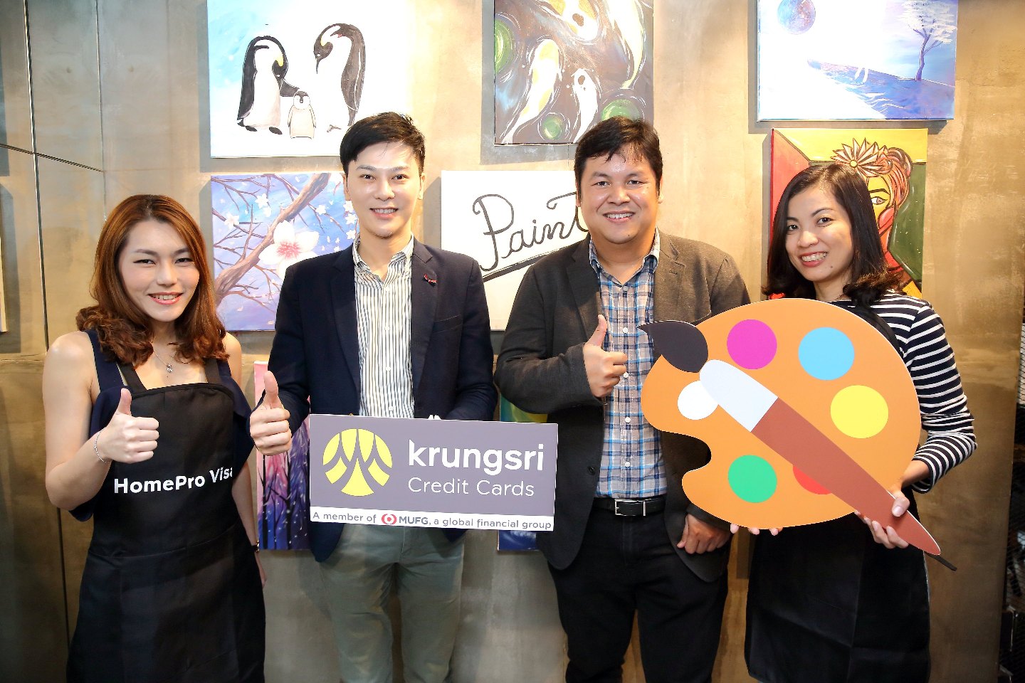 บัตรเครดิต โฮมโปร วีซ่า แพลทินัม ชวนสมาชิก วาดภาพสีอะครีลิคสุดชิค 13 บัตรเครดิต โฮมโปร วีซ่า แพลทินัม ชวนสมาชิก วาดภาพสีอะครีลิคสุดชิค 13 -